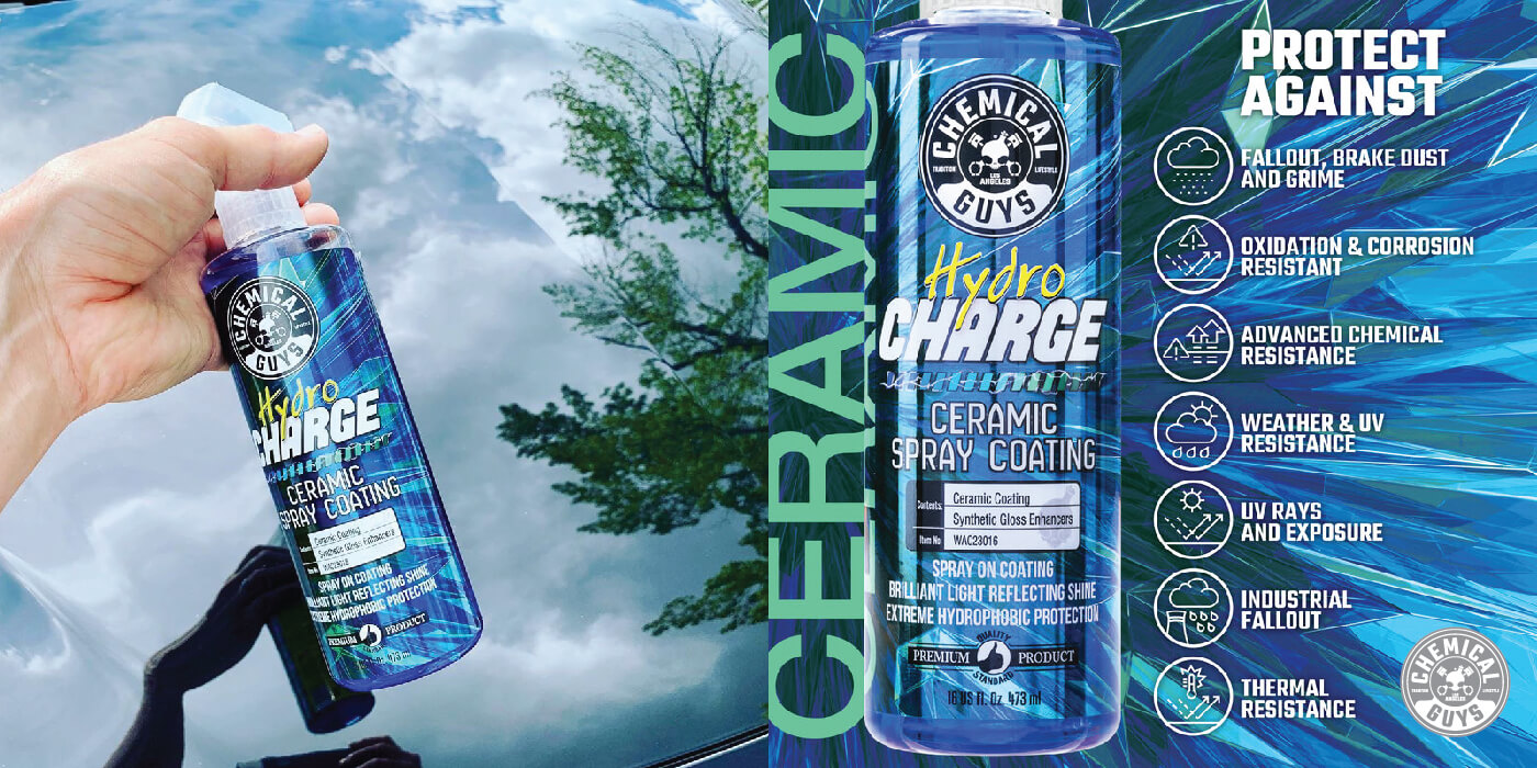Chemical Guys HydroCharge Ceramic Spray Coating 16oz – Detailing