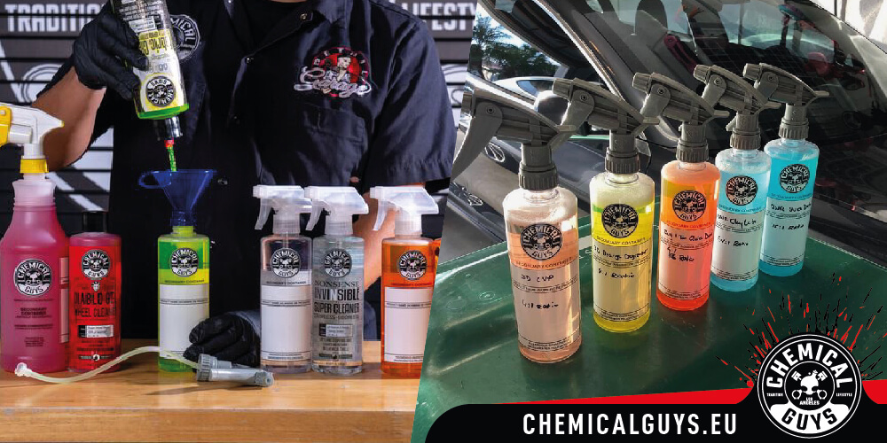 Chemical Guys Dilution Bottle w/Heavy Duty Sprayer - 16oz – Stage